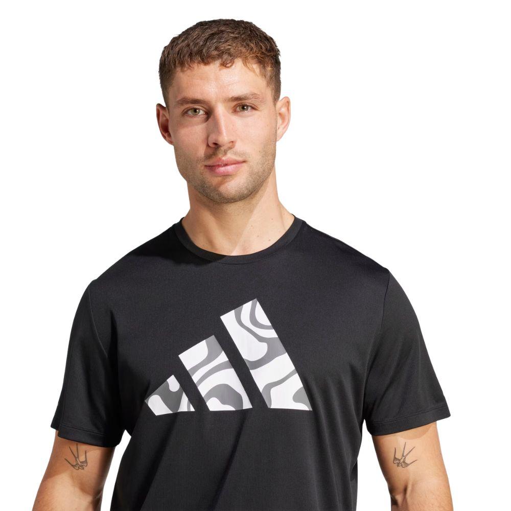 ADIDAS RUN IT BL TEE M เสื้อวิ่งแขนสั้นผู้ชาย - Rev Online