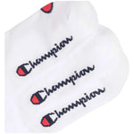 CHAMPION 3PK SNEAKER SOCKS ถุงเท้าแพ็ก 3 คู่สำหรับผู้ชายและผู้หญิง - Rev Online