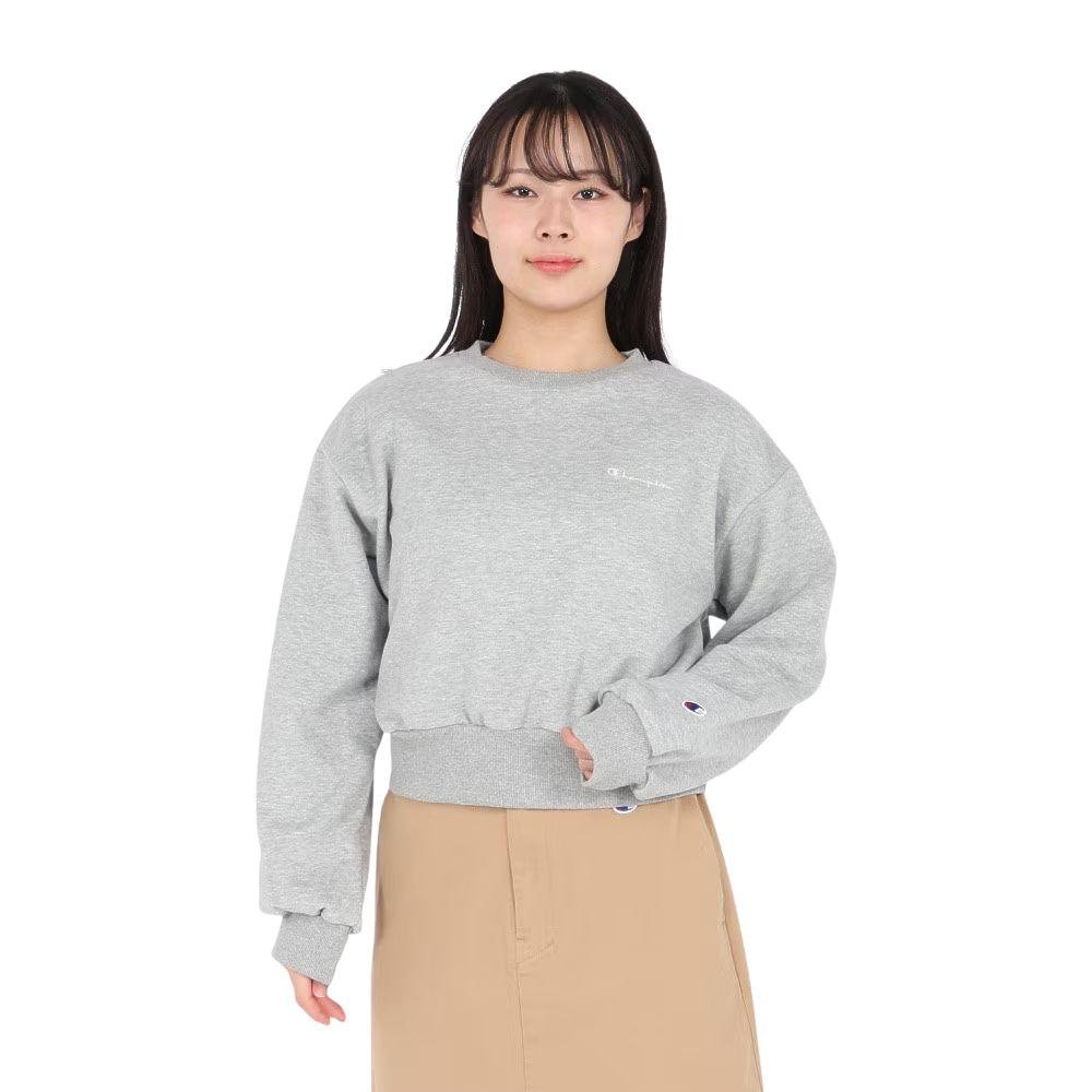 CHAMPION CREW NECK SWEATSHIRT Women เสื้อสเวตเชิ้ตแขนยาวผู้หญิง - Rev Online