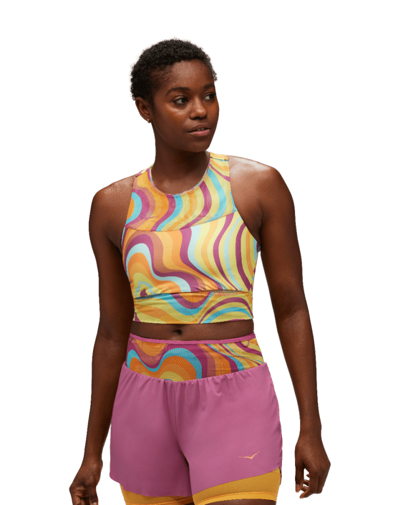 HOKA - RACE DAY POCKET BRA PRINT Women - Rev Online