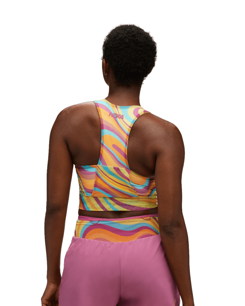 HOKA - RACE DAY POCKET BRA PRINT Women - Rev Online
