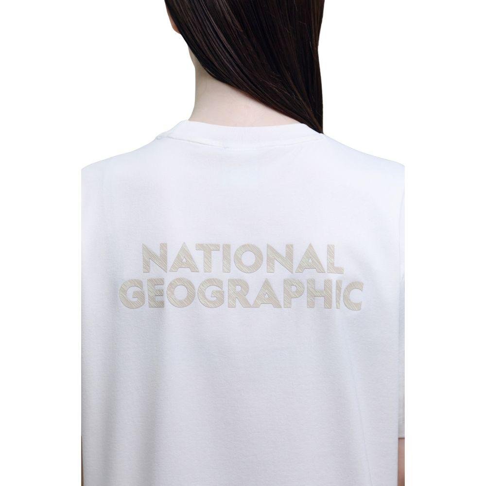 NATIONAL GEOGRAPHIC TORQUATUS SMALL LOGO เสื้อยืดทีเชิ๊ตสำหรับผู้ชายและผู้หญิง - Rev Online