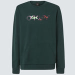 OAKLEY FLORAL SPLASH B1B CREW เสื้อสเวตเชิ๊ตผู้ชาย - Rev Online