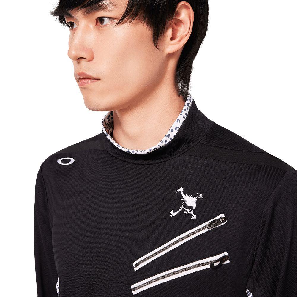 OAKLEY SKULL PLIABLE LS MOCK SHIRT เสื้อโปโลผู้ชาย - Rev Online