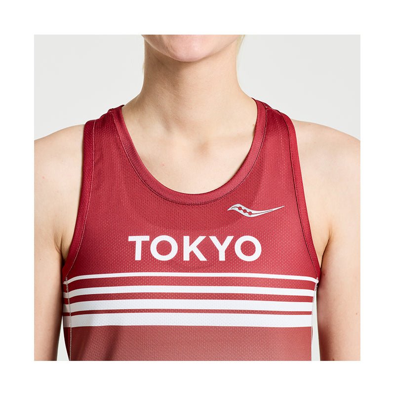 SAUCONY - STOPWATCH SINGLET Women - Rev Online